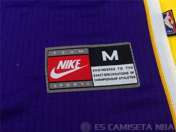 Camiseta Lakers Bryant Autentico #8 Purpura - Haga un click en la imagen para cerrar